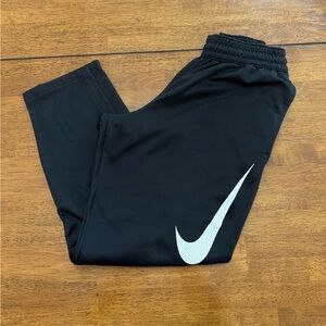 Nike Black Joggers with Tapered Fit